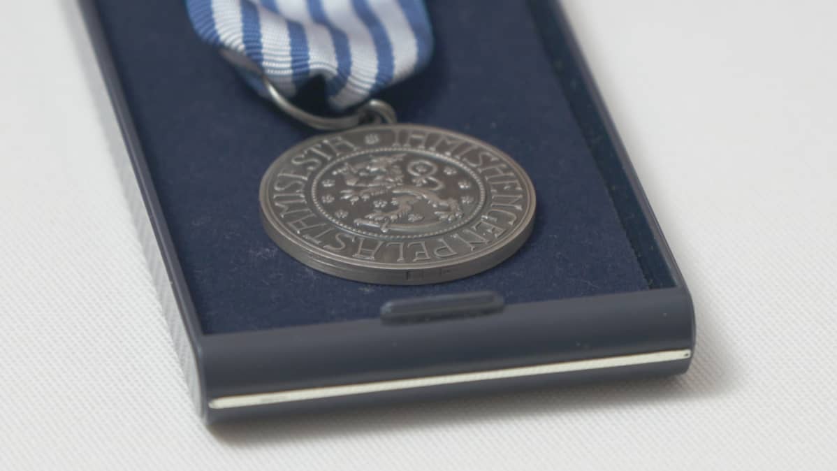 Presidentin myöntämä hengenpelastusmitali
