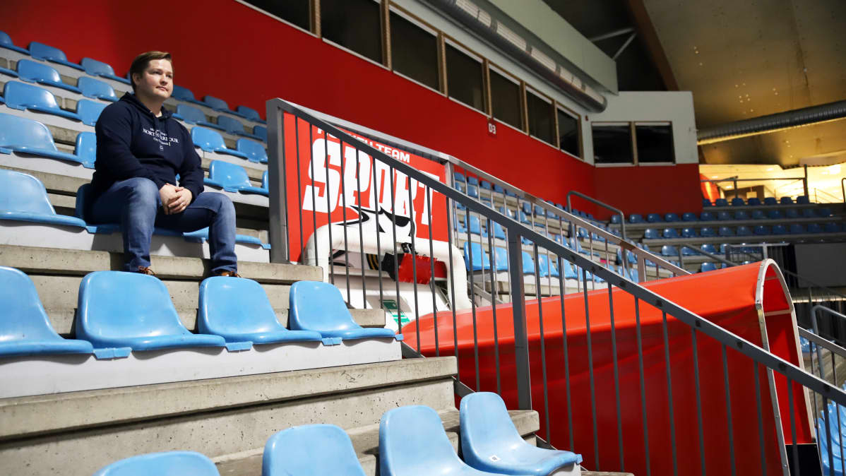 Joonas Komulainen Vaasan jäähallilla
