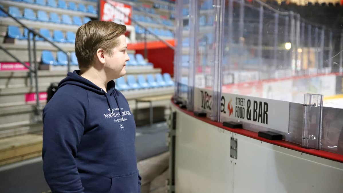 Joonas Komulainen Vaasan jäähallilla