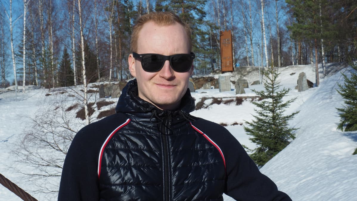 Kasimir Sandman, 22, Outokummun vanhalla kaivoksella.