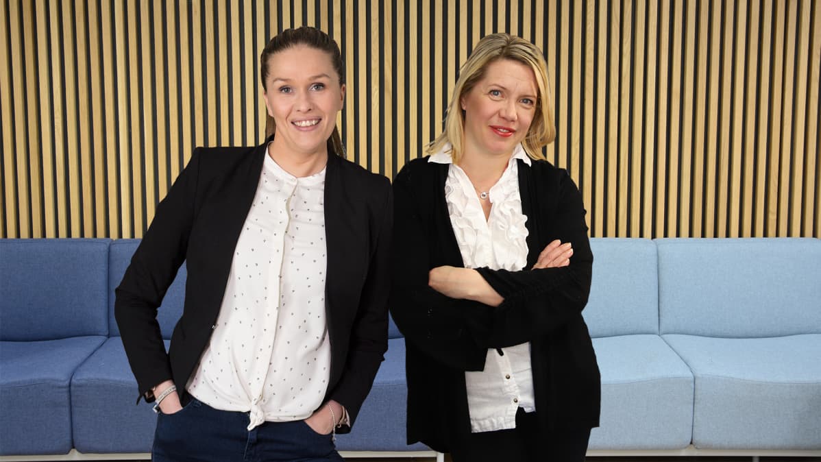 Sanna Kähkönen ja Päivi Annala
