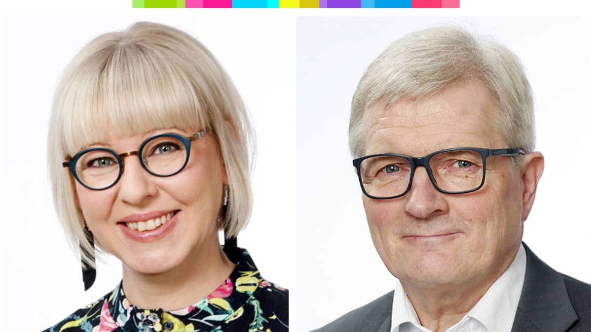 Aino-Kaisa Pekonen ja Johannes Koskinen