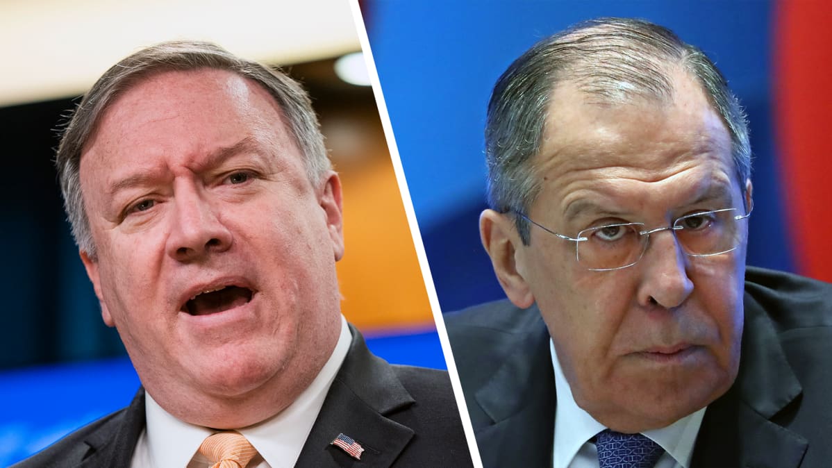 Mike Pompeo ja Sergei Lavrov