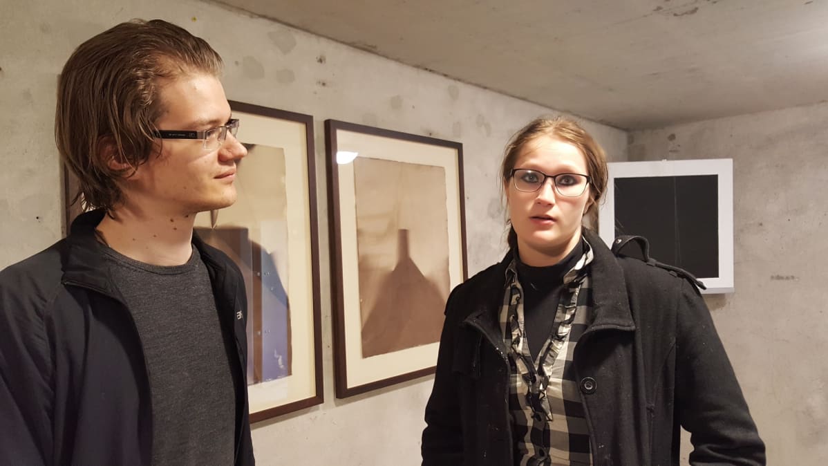 Saimaan ammattikorkeakoulu Imatran Taidebunkkeri Tomi Åberg ja Essi Pitkänen