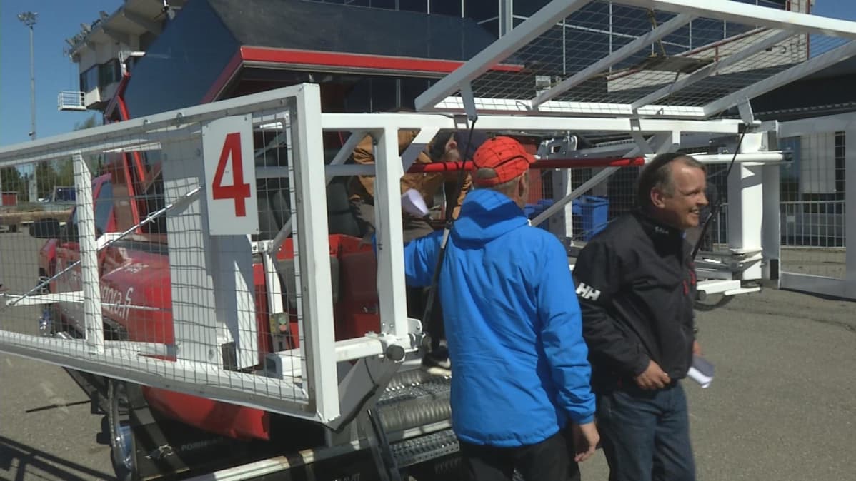 Porin ravit lähtöauto