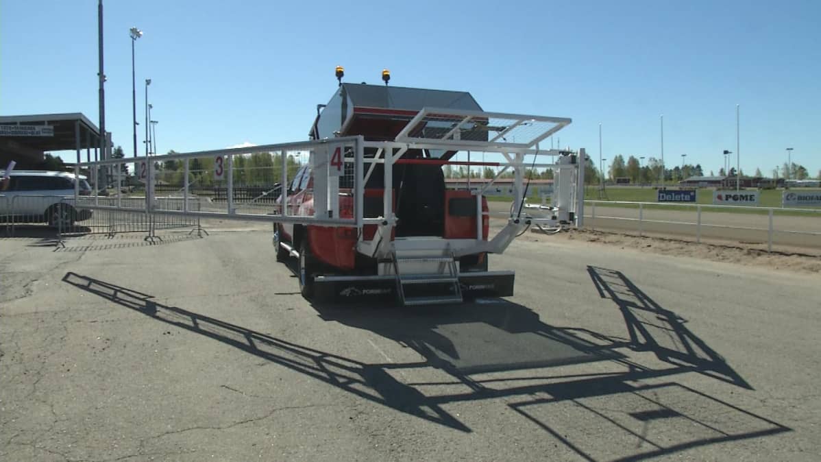 Porin ravit lähtöauto
