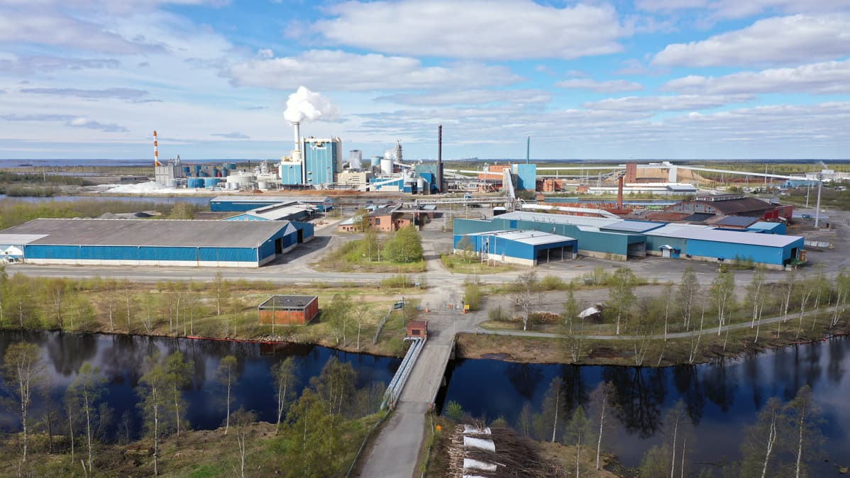 Metsä Groupin Kemin tehdas.