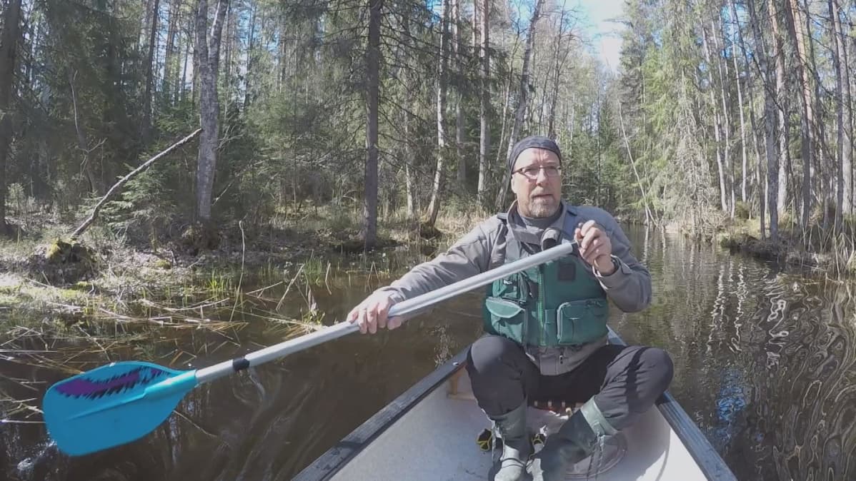 Mika Soramäki meloo