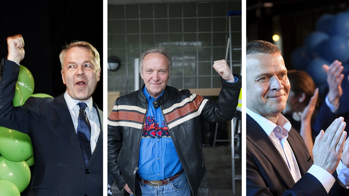 Pekka Haavisto, Teuvo Hakkarainen, Petteri Orpo