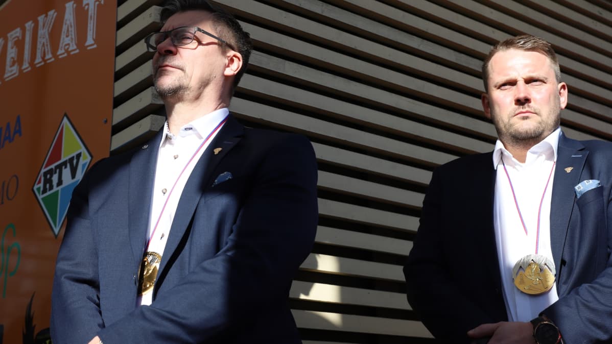 Jukka Jalonen ja Antti Pennanen.