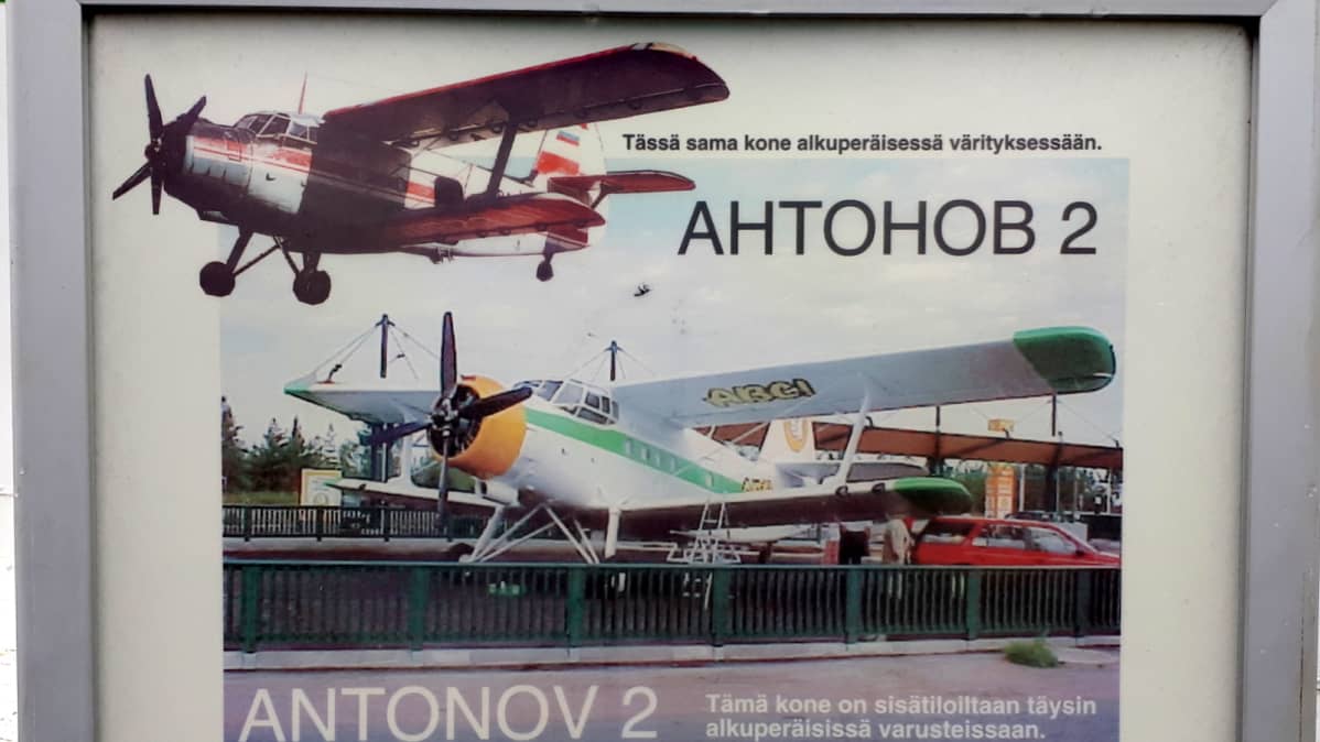 Kuva lentokoneesta Utiss