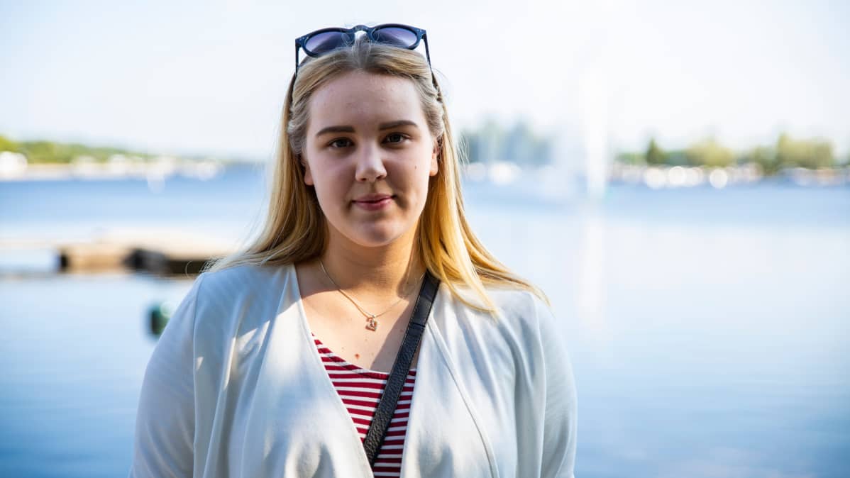 Sairaanhoitajaopiskelija Kiia Huhtiniemi