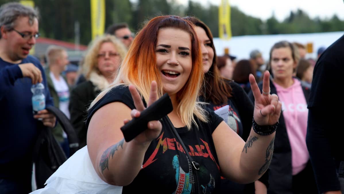 Metallica-keikka Hämeenlinnassa 16.7.2019.
