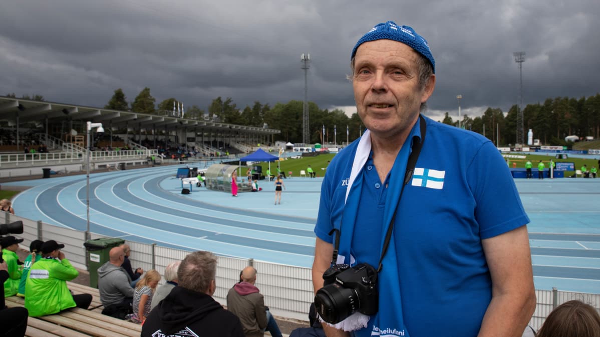 Ilkka Hemmilä Kalevan kisoissa Lappeenrannassa