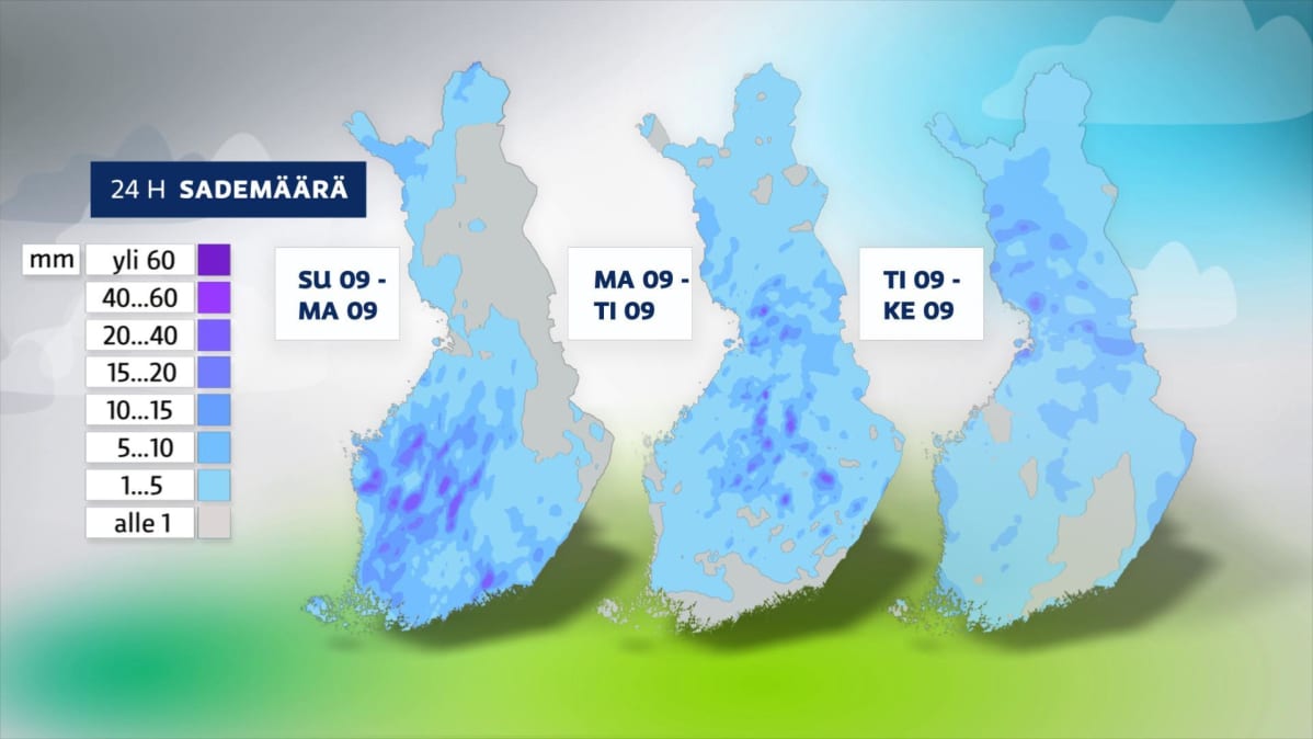 sademääräkartta