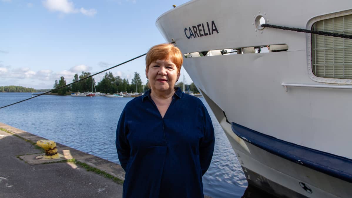 Saimaa Travels -varustamon toimitusjohtaja Kirsti Laine