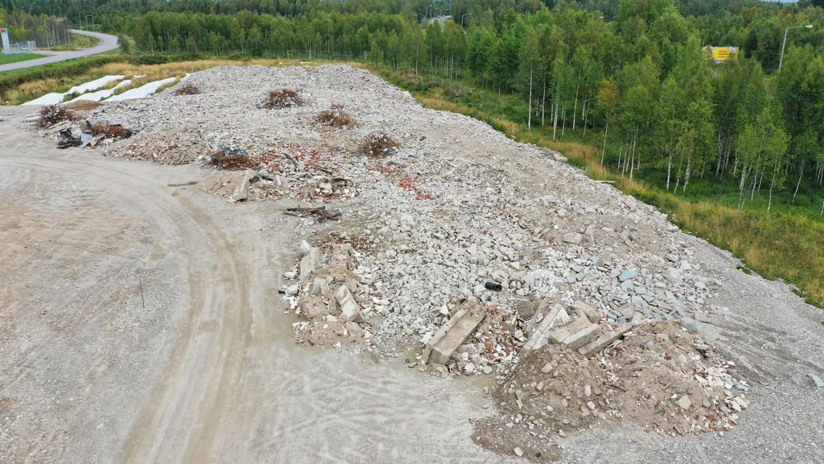 Betonimurskaa.