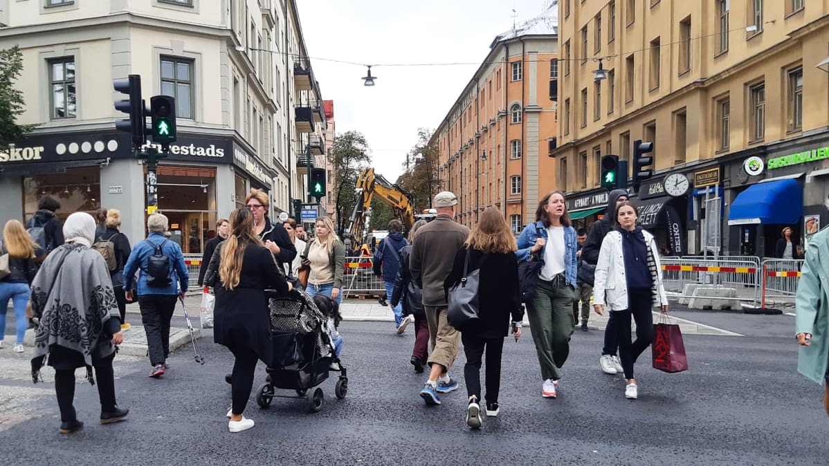 Näkymä kadulta.