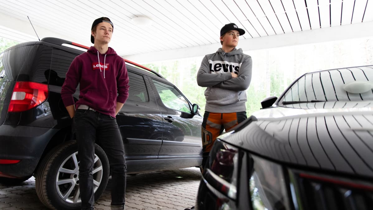 Mauri Heiskanen ja Eemeli Metelinen