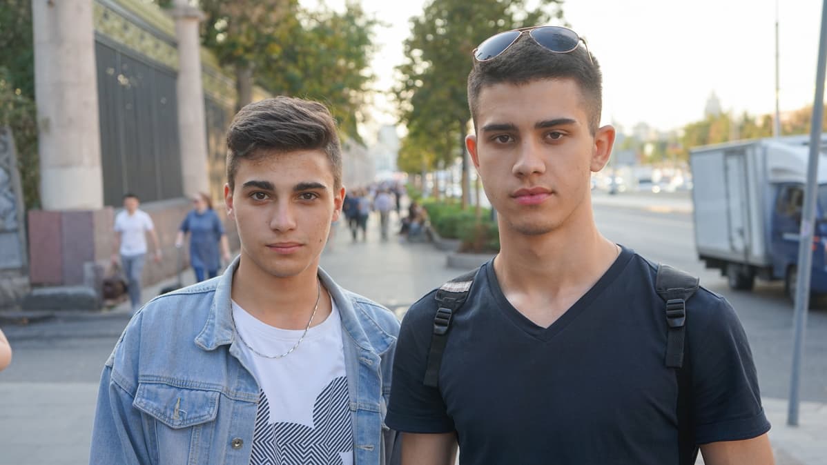 Kirill Volvatshjov ja Sasha Filipov