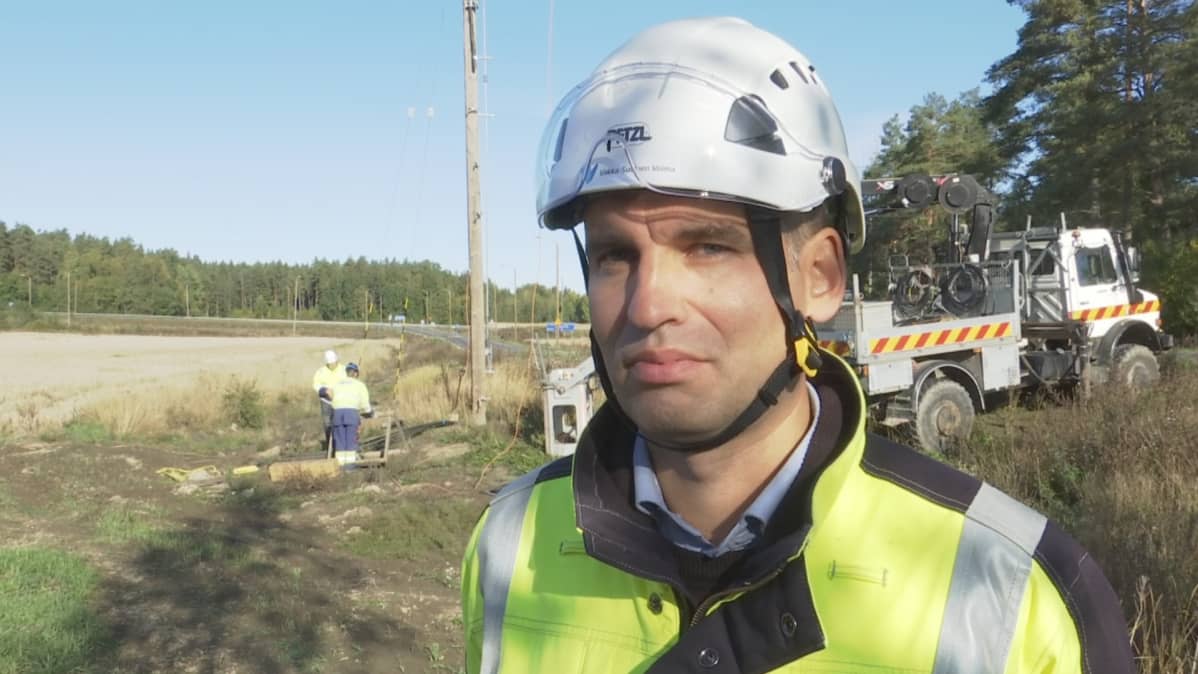 Verkkojohtaja Juho Jussila Vakka-Suomen Voima