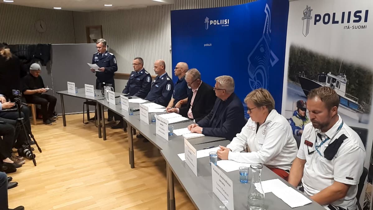 Kuopio, tiedotustilaisuus, väkivallanteko