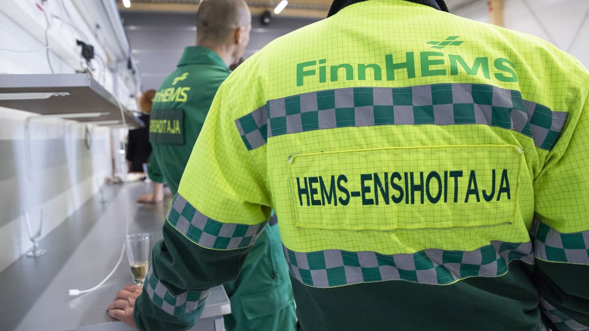 Finnhems pelastushelikopteri.