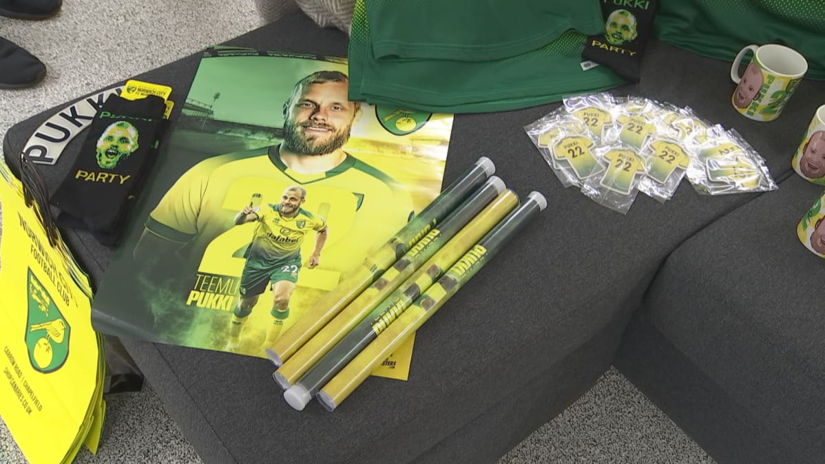 Teemu Pukki -tuotteita