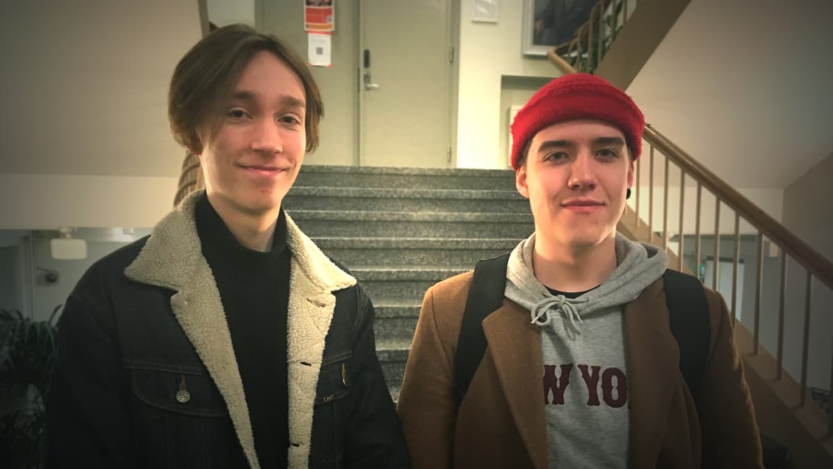 Aatu Hokkanen ja Jaakko Rantamäki