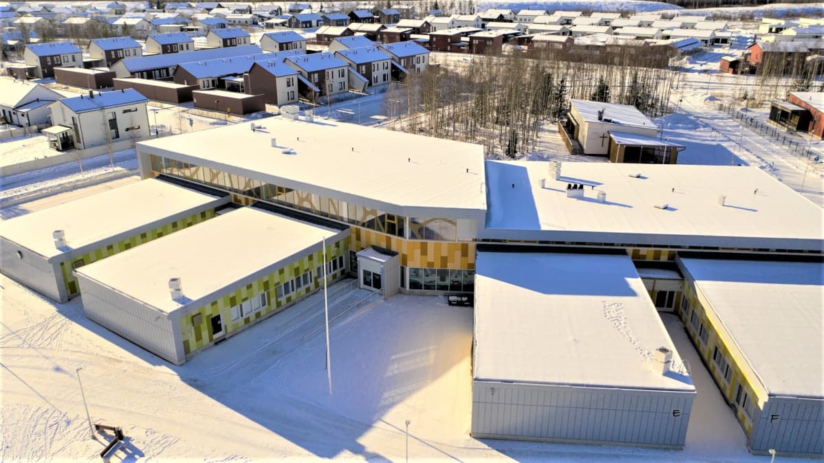 Pohjois-Ritaharjun koulu Oulussa.