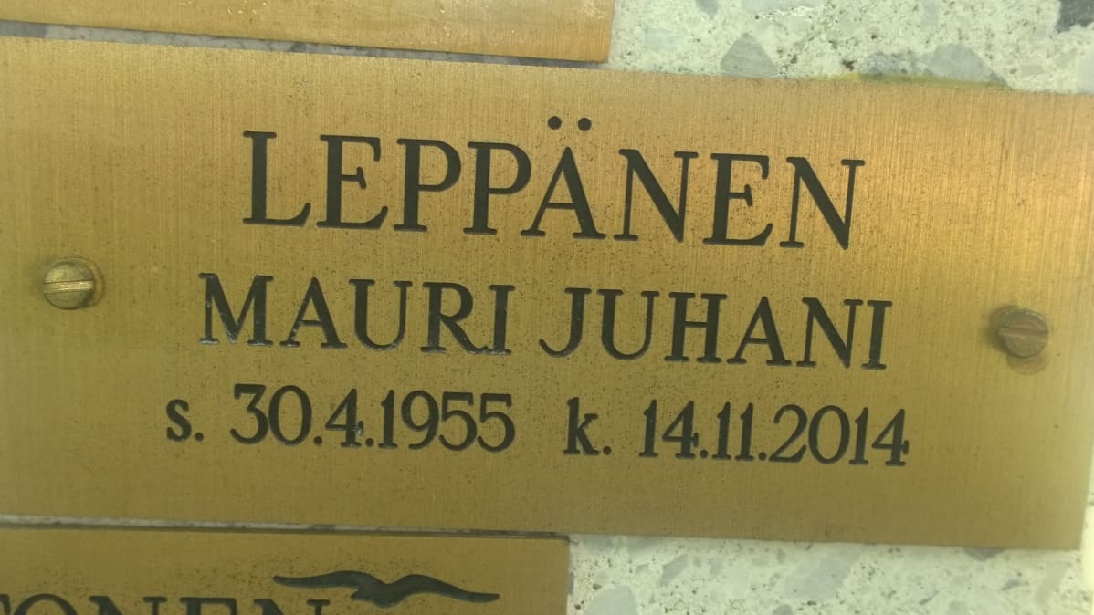 Mauri Leppäsen hauta