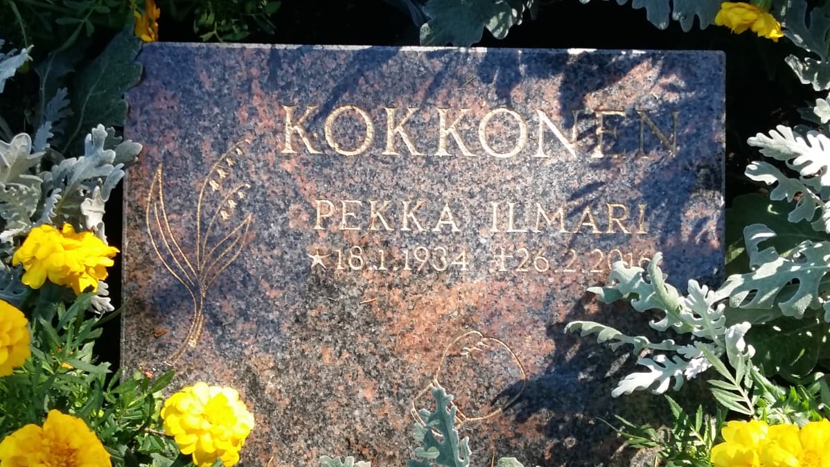 Pekka Kokkosen hauta