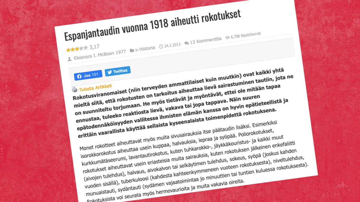 Kuvakaappaus Magneettimedia-lehden verkkosivuilta.