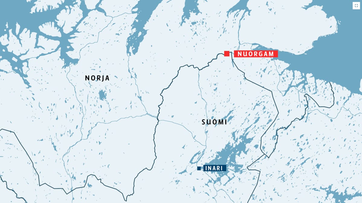 Nuorgamin kylä on Suomen pohjoisin kylä.