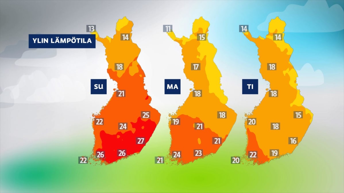 Sääkarttoja