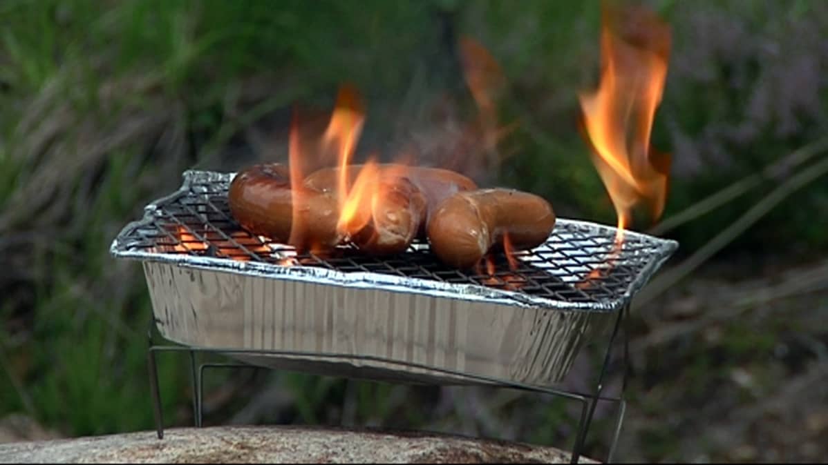 Kertakäyttögrilli