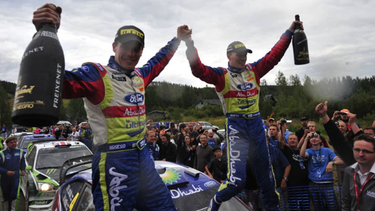 Miikka Anttila ja Jari-Matti Latvala
