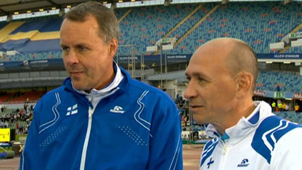 Jarmo Mäkelä ja Jorma Kemppainen.