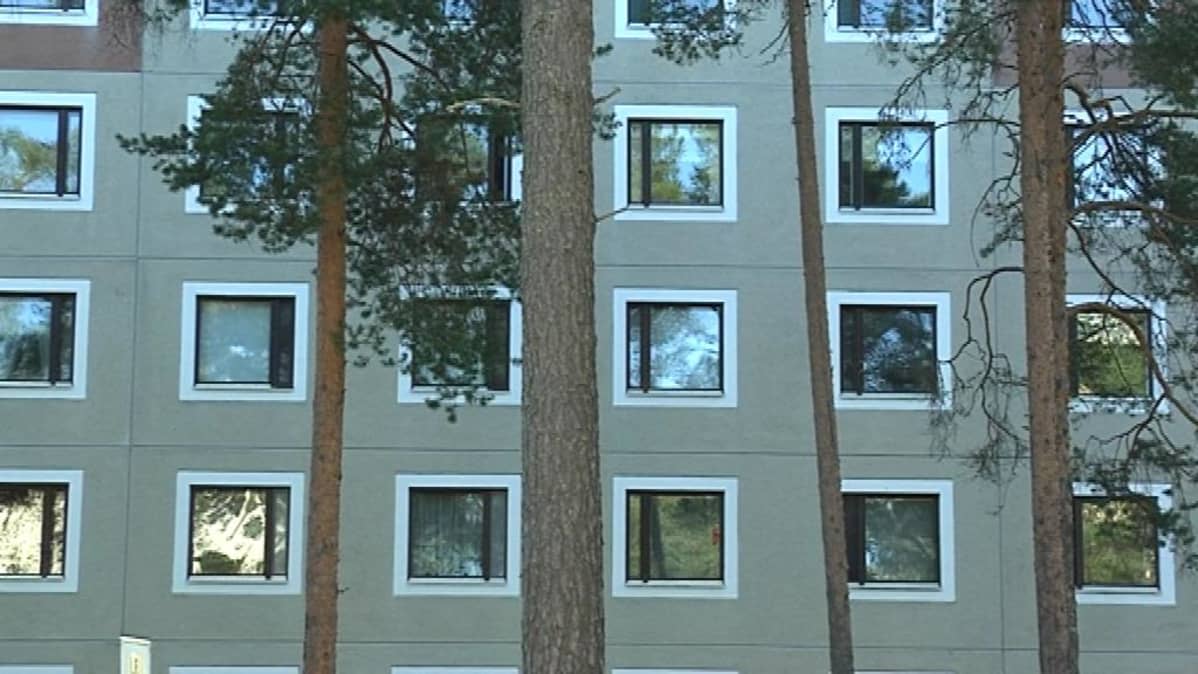 Kaukovainion asunnoista 90 % on kerrostaloissa