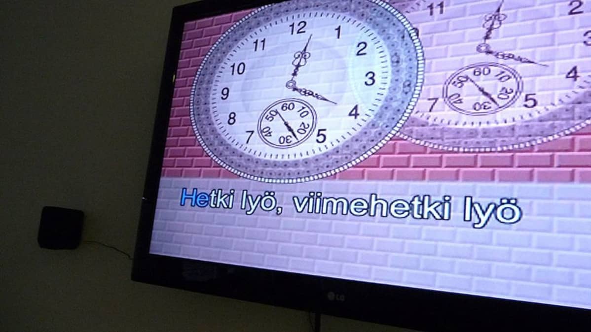 Laulunsanat televisioruudulla