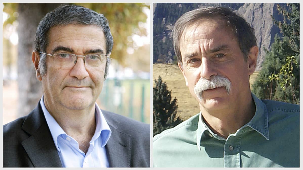 Serge Haroche (vas.) ja David J. Wineland