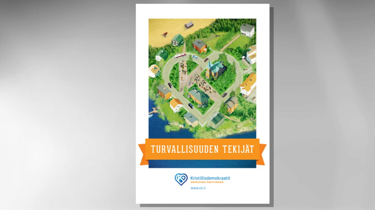Kristillisdemokraattien kuntavaalijuliste 2012.