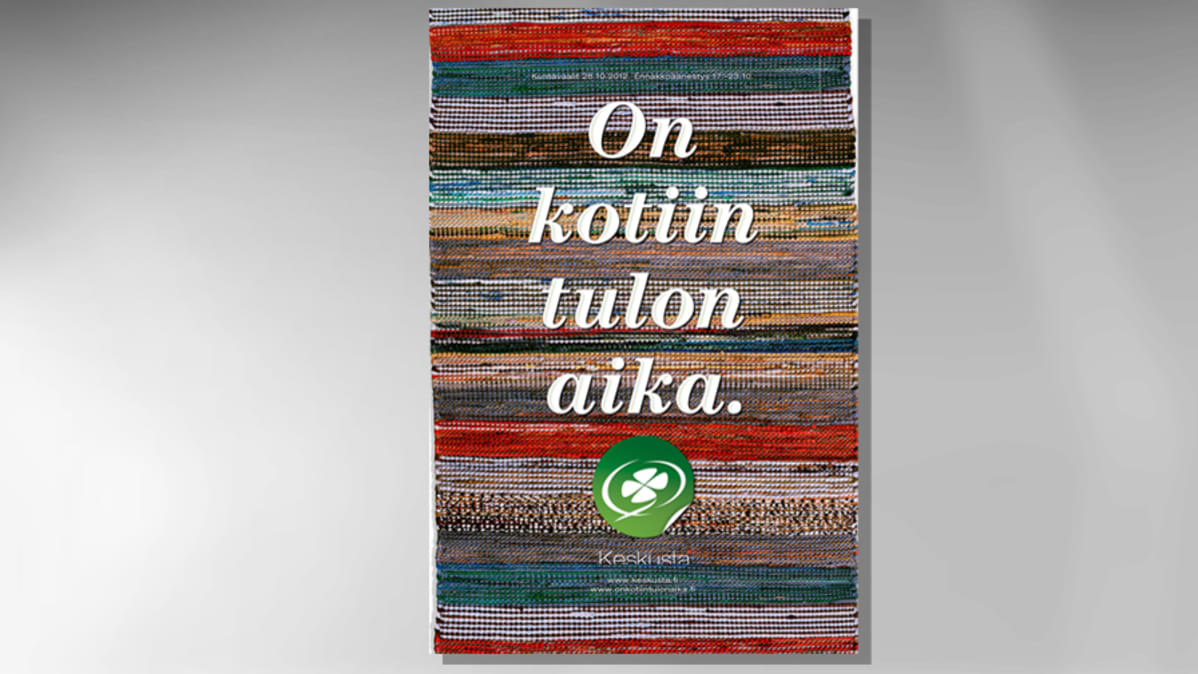 Keskustan kuntavaalijuliste 2012.