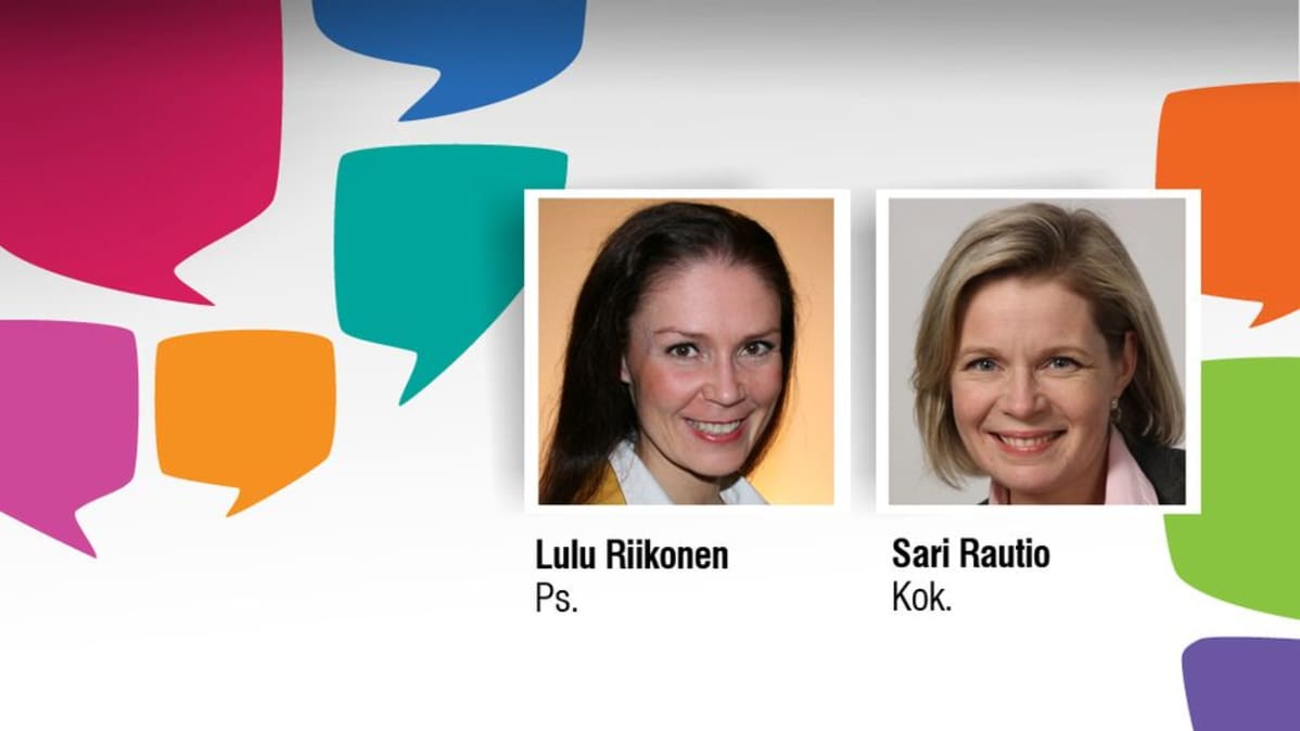 Lulu Riikonen ja Sari Rautio