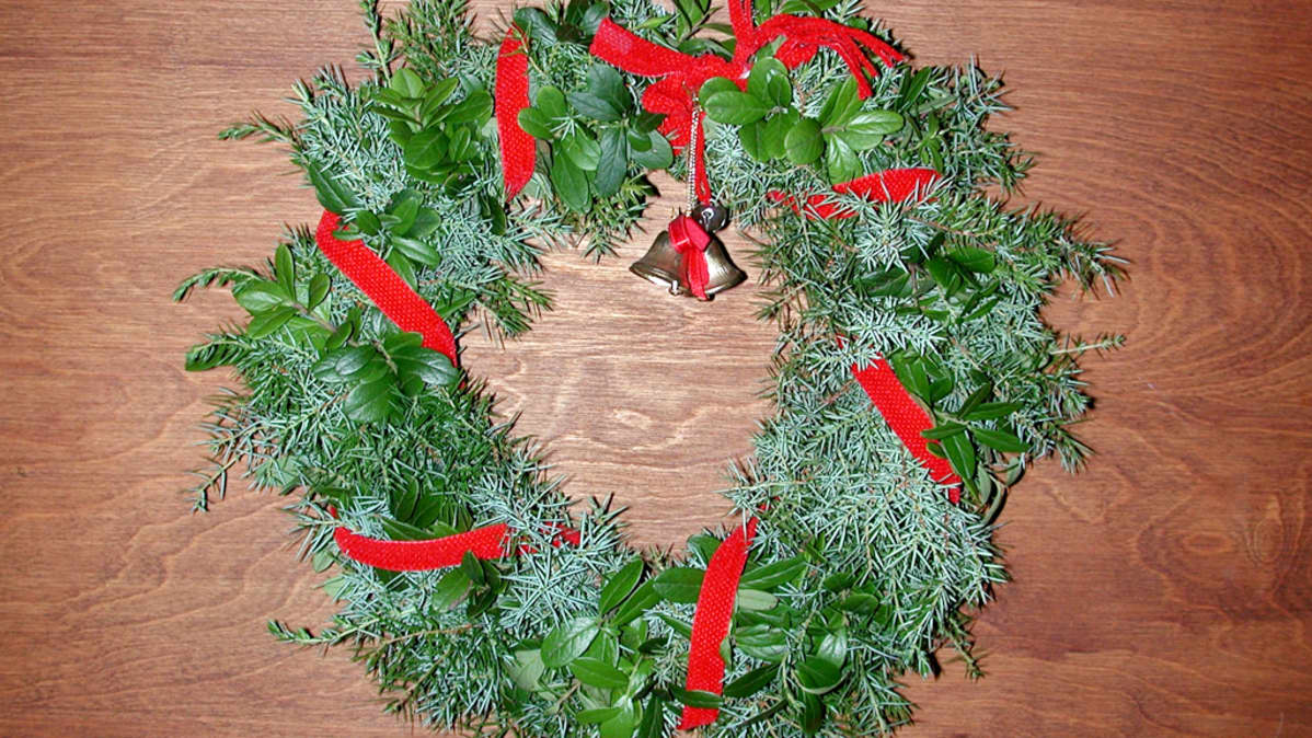 Joulukranssi.