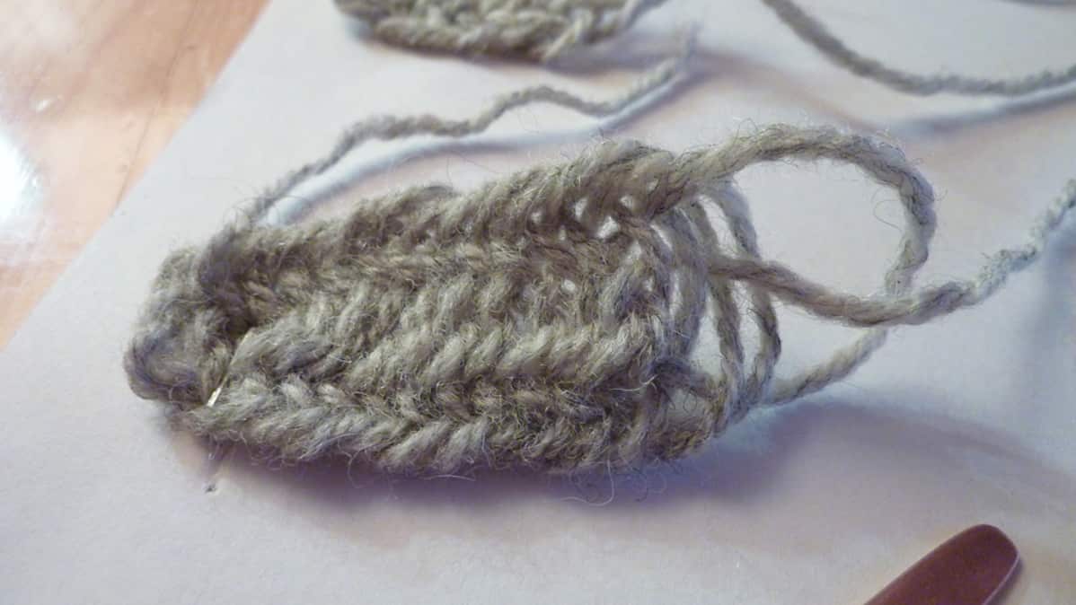 Neulakintaan neulosta.