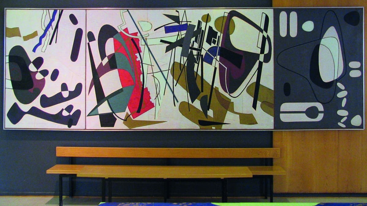 Sam Vanni: Contrapunctus (1960) / Helsingin taidemuseo.