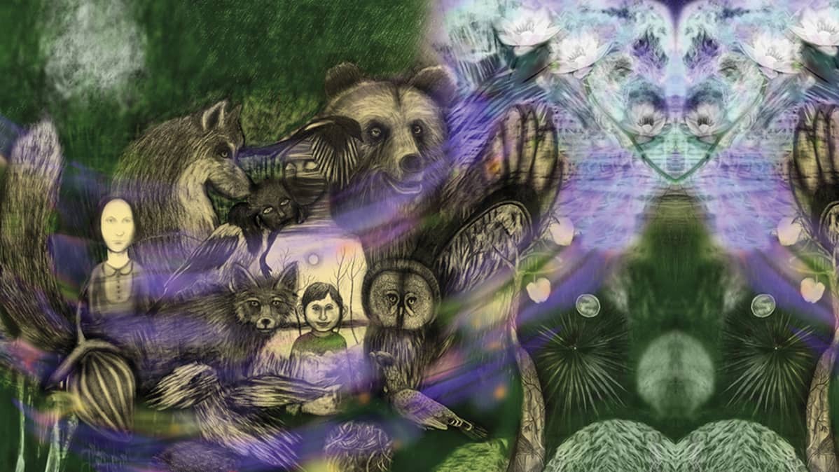 Ylä-Kainuun Tarinakartastossa on Sari Hiltusen teoksia.