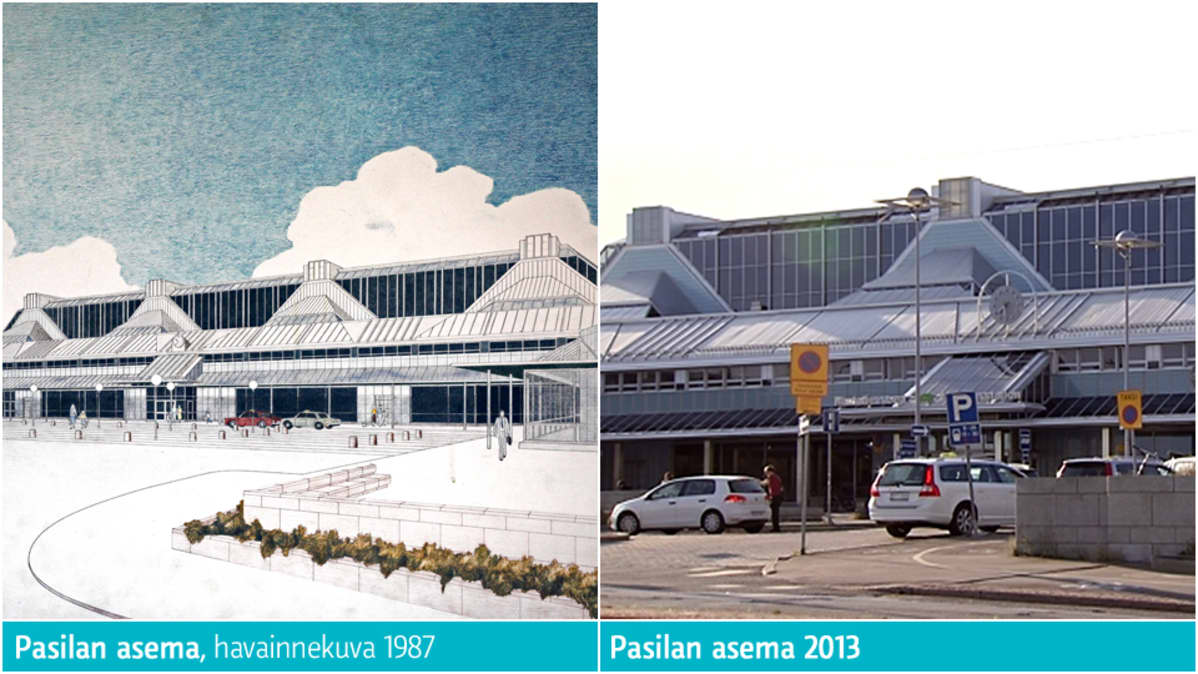 Pasilan aseman havainnekuva.