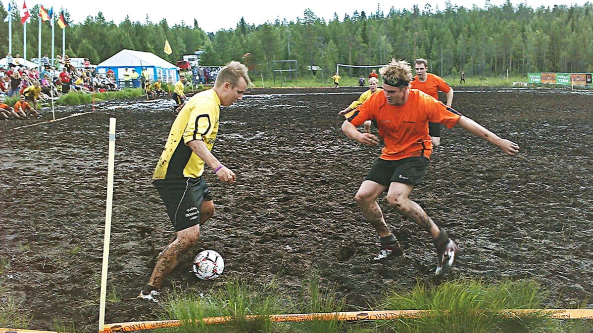Pelitialnne Vuorisuolla suopotkupallon MM-kisoissa